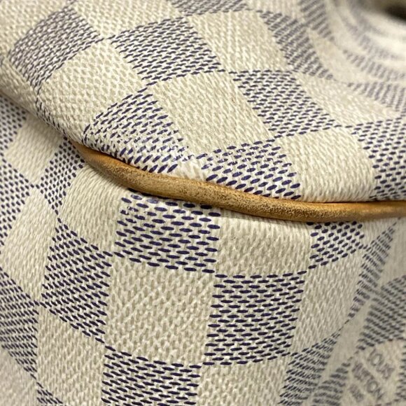 LOUIS VUITTON Siracusa MM Azur Damier Shoulder Bag - Picture 6 of 16